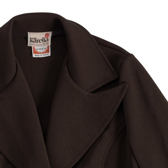 Finn Karelia (Finland) Finnlene Double Knit Wide Peak Riding Jacket : M - Picture 3 of 8